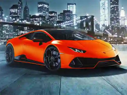 Lamborghini Huracan Evo Puzzle — δωρεάν online παιχνίδι