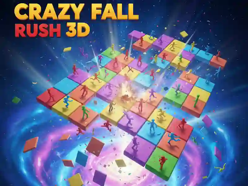 Crazy Fall Rush 3D — δωρεάν online παιχνίδι