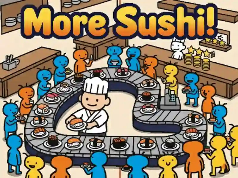 More Sushi! — δωρεάν online παιχνίδι