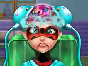 Dotted Girl Brain Doctor — δωρεάν online παιχνίδι