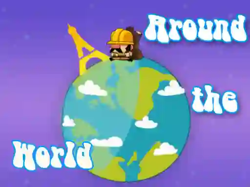 Around The World With Jumping — δωρεάν online παιχνίδι