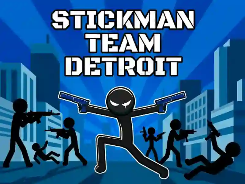 Stickman Team Detroit — δωρεάν online παιχνίδι