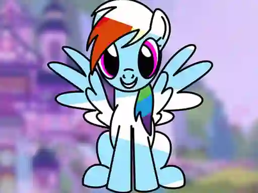 My Little Pony Coloring Book — δωρεάν online παιχνίδι