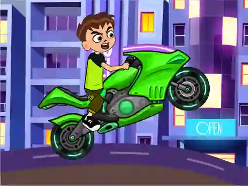 Ben 10 Racer punk — δωρεάν online παιχνίδι