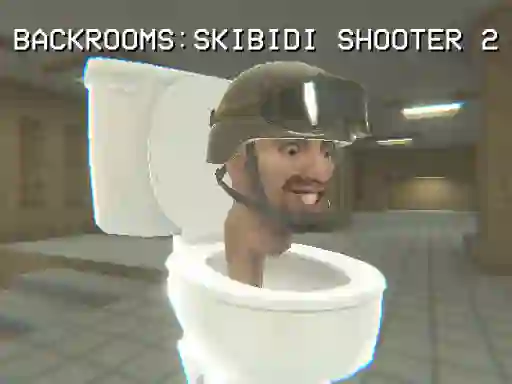 Backrooms: Skibidi Shooter 2 — δωρεάν online παιχνίδι