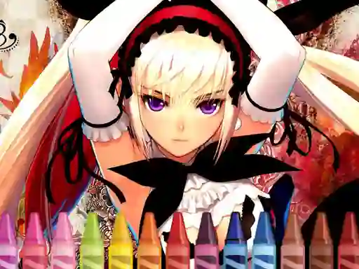 4GameGround Anime Manga Coloring — δωρεάν online παιχνίδι
