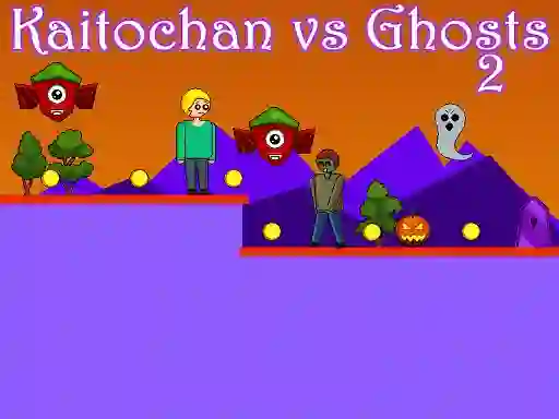 Kaitochan vs Ghosts 2 — δωρεάν online παιχνίδι
