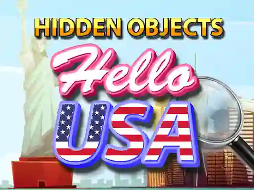Hidden Objects Hello USA — δωρεάν online παιχνίδι
