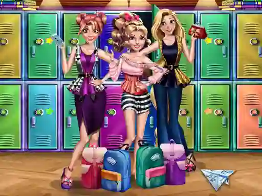 Princess Back To School — δωρεάν online παιχνίδι