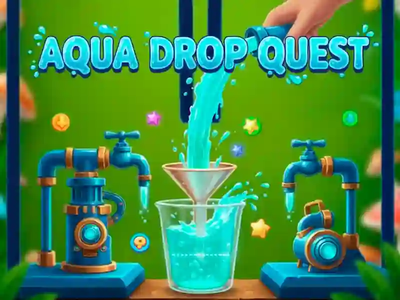 Aqua Drop Quest — δωρεάν online παιχνίδι