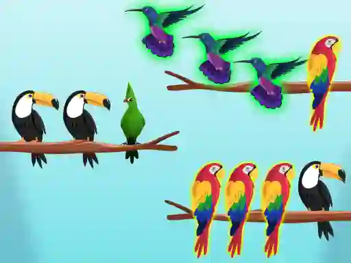 Bird Sort Challenges — δωρεάν online παιχνίδι