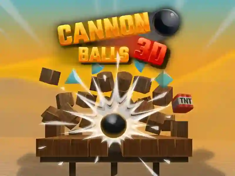 Cannon Balls 3D — δωρεάν online παιχνίδι