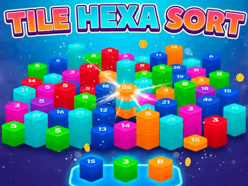 Tile Hexa Sort — δωρεάν online παιχνίδι