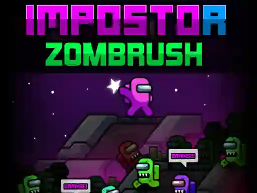 Impostor Zombrush — δωρεάν online παιχνίδι