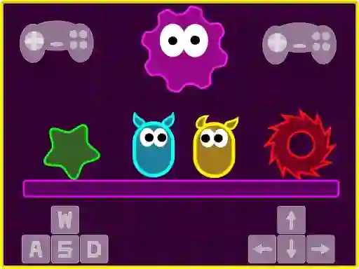 Neon Slimes — δωρεάν online παιχνίδι