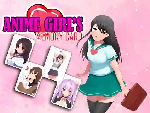 Anime Girls Memory Card — δωρεάν online παιχνίδι