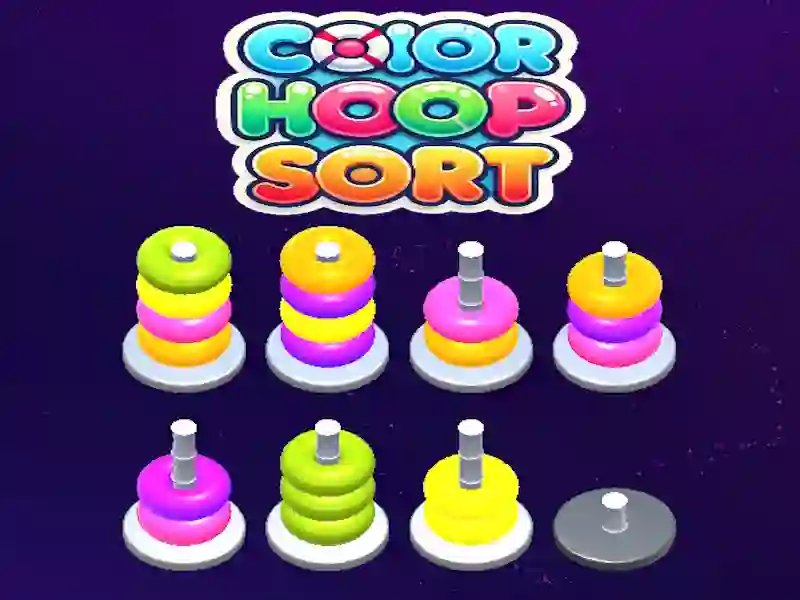 Color Hoop Sort — δωρεάν online παιχνίδι
