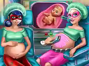Hero BFFs Pregnant Check up — δωρεάν online παιχνίδι