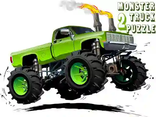 Monster Truck Puzzle 2 — δωρεάν online παιχνίδι