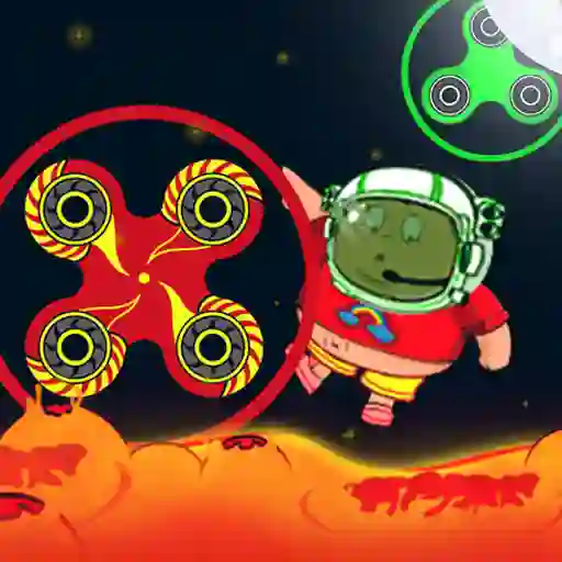 Spinner Astro the Floor is Lava — δωρεάν online παιχνίδι