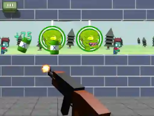 Zombie Target Shoot — δωρεάν online παιχνίδι