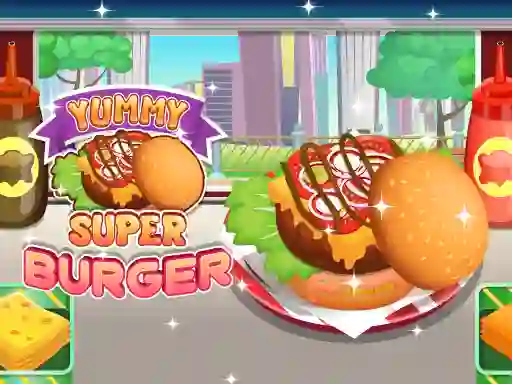 Yummy Super Burger — δωρεάν online παιχνίδι
