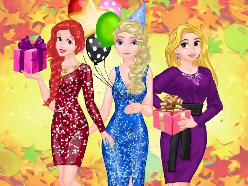 Frosty Princess Party Surprise — δωρεάν online παιχνίδι