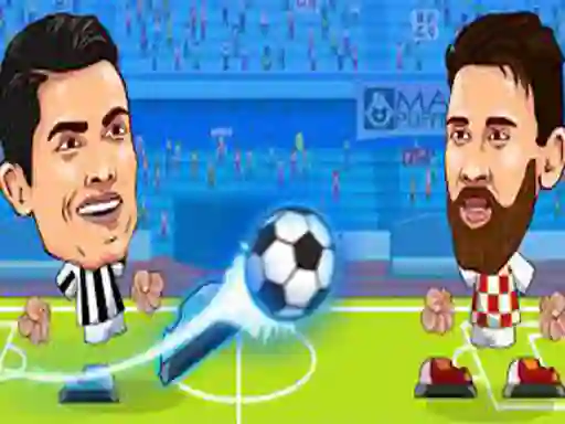 Puppet Soccer - Big Head Football — δωρεάν online παιχνίδι