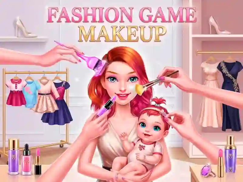 Fahion game makeup — δωρεάν online παιχνίδι