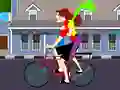 Cycling Kiss — δωρεάν online παιχνίδι