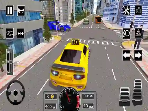 Modern City Taxi Car Simulator — δωρεάν online παιχνίδι