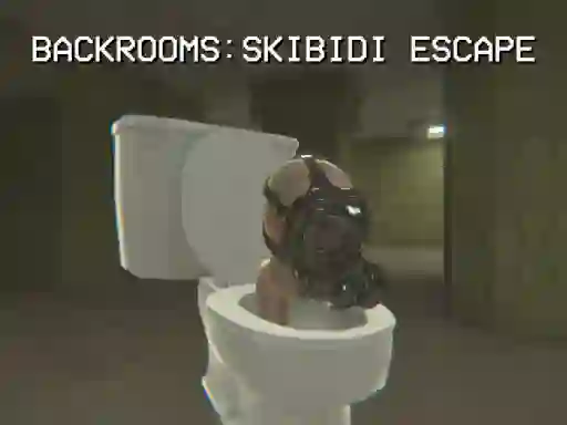 Backrooms: Skibidi Escape — δωρεάν online παιχνίδι