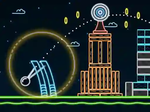 Neon Catapult — δωρεάν online παιχνίδι