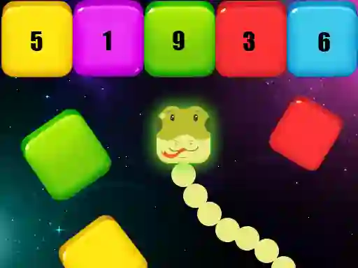 Snake Blocks and Numbers — δωρεάν online παιχνίδι