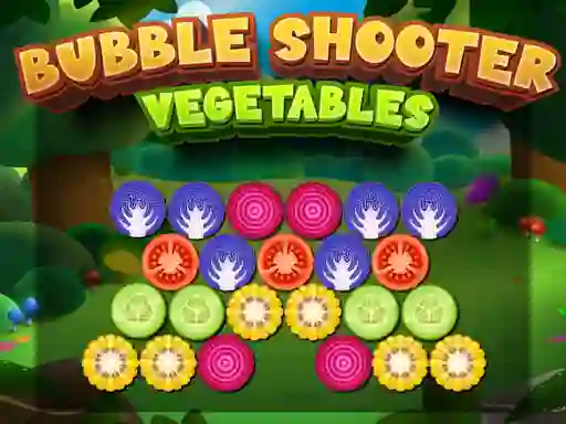 Bubble Shooter Vegetables — δωρεάν online παιχνίδι