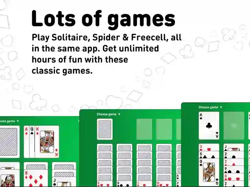 Solitaire collection: klondike, spider & freecell — δωρεάν online παιχνίδι