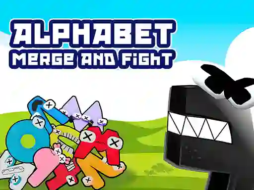 Alphabet Merge And Fight — δωρεάν online παιχνίδι