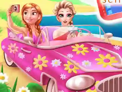 Princesses Road Trip Fun — δωρεάν online παιχνίδι