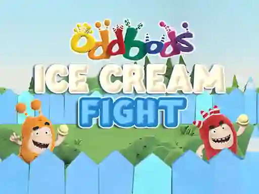 Oddbods Ice Cream Fight — δωρεάν online παιχνίδι