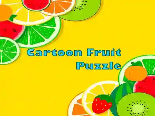 Cartoon Fruit Puzzle — δωρεάν online παιχνίδι