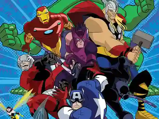 Avengers Coloring — δωρεάν online παιχνίδι