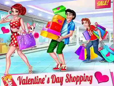 Valentine's Day Shopping — δωρεάν online παιχνίδι