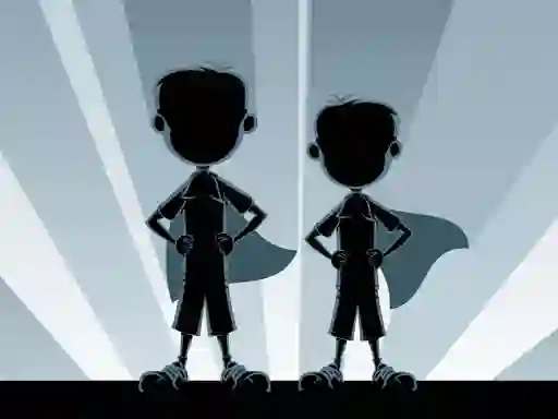 Little Superheroes Match 3 — δωρεάν online παιχνίδι