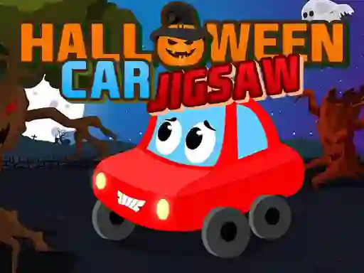 Halloween Car Jigsaw — δωρεάν online παιχνίδι