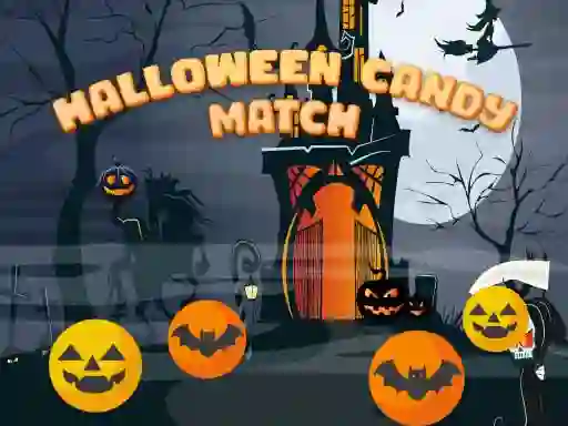 Halloween Candy Match — δωρεάν online παιχνίδι