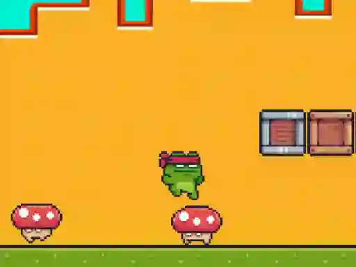Ninja Frog Adventure — δωρεάν online παιχνίδι