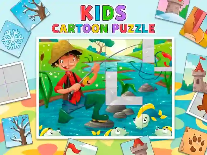 Kids Cartoon Puzzle — δωρεάν online παιχνίδι