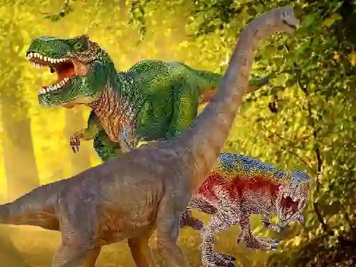 World Of Dinosaurs Jigsaw — δωρεάν online παιχνίδι