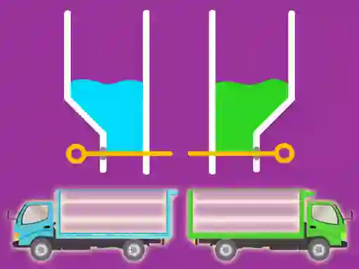 Color Water Trucks — δωρεάν online παιχνίδι