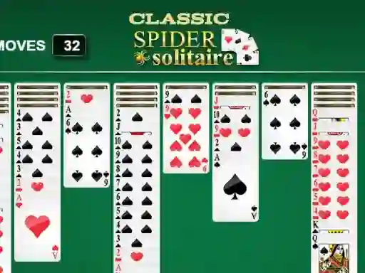 Classic Spider Solitaire — δωρεάν online παιχνίδι